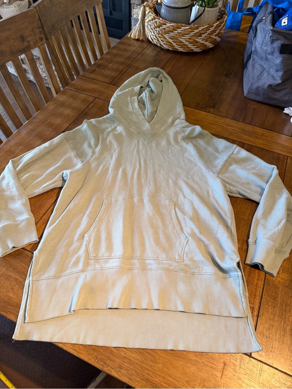 Maurices Light Sage Women's Hooded Pullover